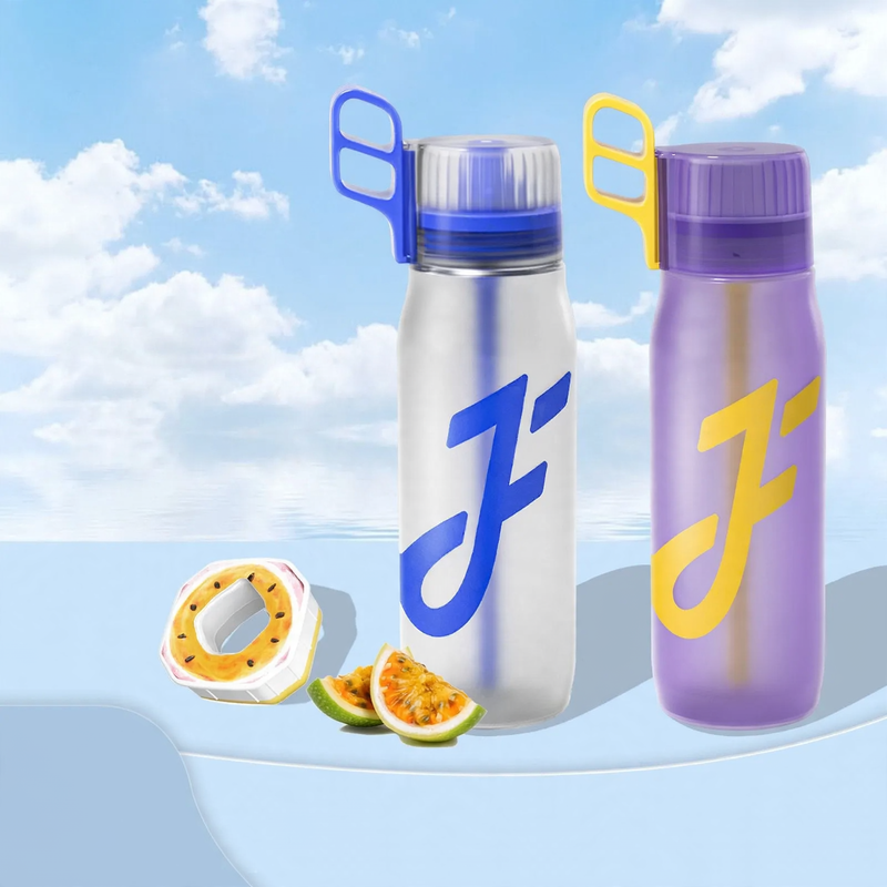 Geschmacksbecher mit Strohhalm, 650 ml, Tritan