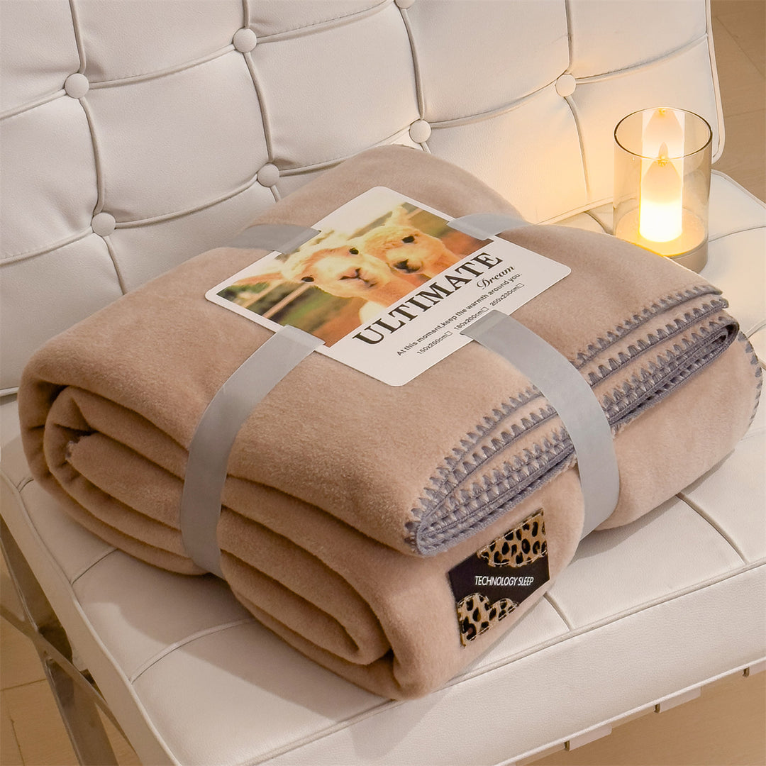Fleece-Wolldecke, Polyester, vielseitig einsetzbar