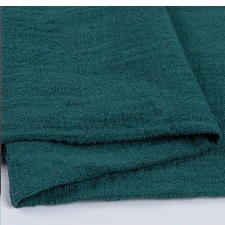 12pcs Baumwoll-Leinen Tischservietten Tischdekoration Stoffservietten | Karnz