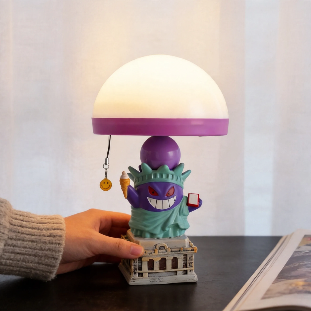 Kreative Geister-Tischlampe mit Farbeinstellung