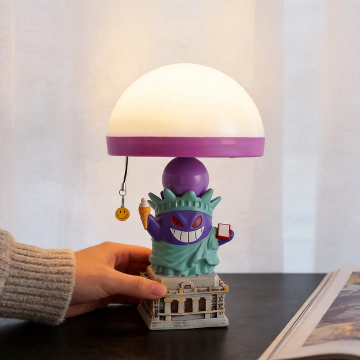 Kreative Geister-Tischlampe mit Farbeinstellung