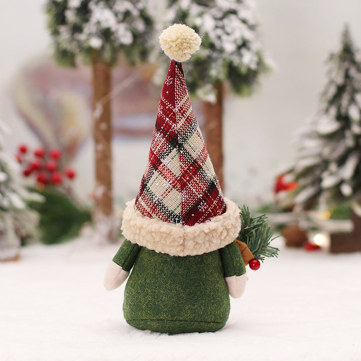 Weihnachts-Wichtel mit Geschenk