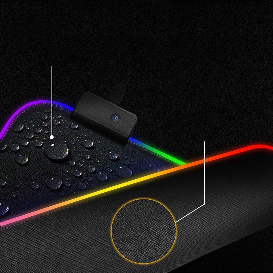 13 Lichtmodus RGB Mauspad | Karnz