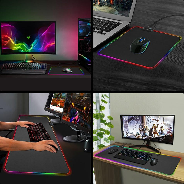 13 Lichtmodus RGB Mauspad | Karnz