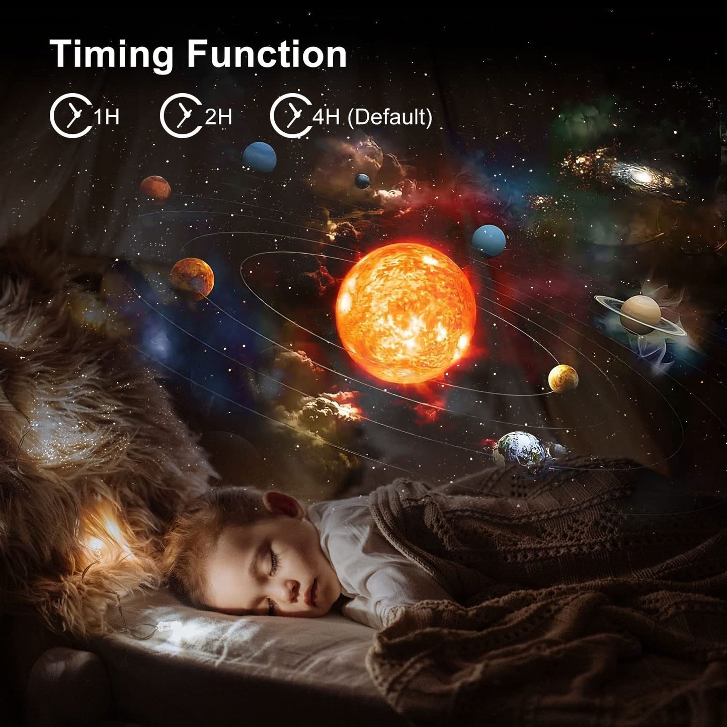 CelestiSphere 13-in-1 Planetarium-Projektor | 360° drehbarer Sternenhimmel- und Galaxienprojektor mit HD-Bildern | Karnz
