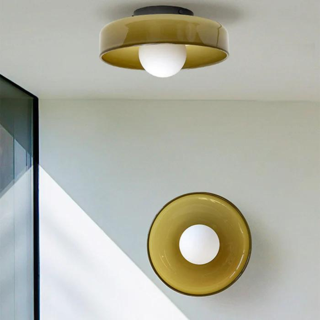 Runde Deckenlampe mit stilvoller Funktionalität - LumiSphere | Karnz