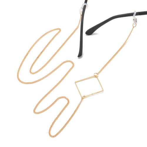 Geometrischer Ketten-Brillenhalter Karnz