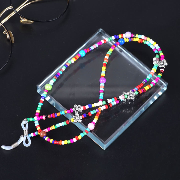 Perlen Brille Kette Karnz