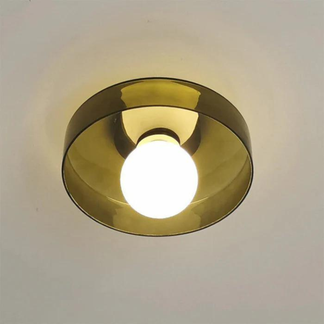 Runde Deckenlampe mit stilvoller Funktionalität - LumiSphere | Karnz