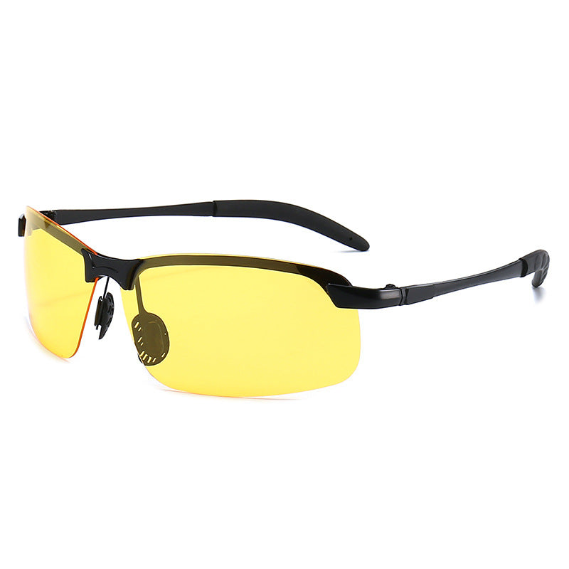 Herren sportliche Sonnenbrille mit flexiblem Rahmen Karnz