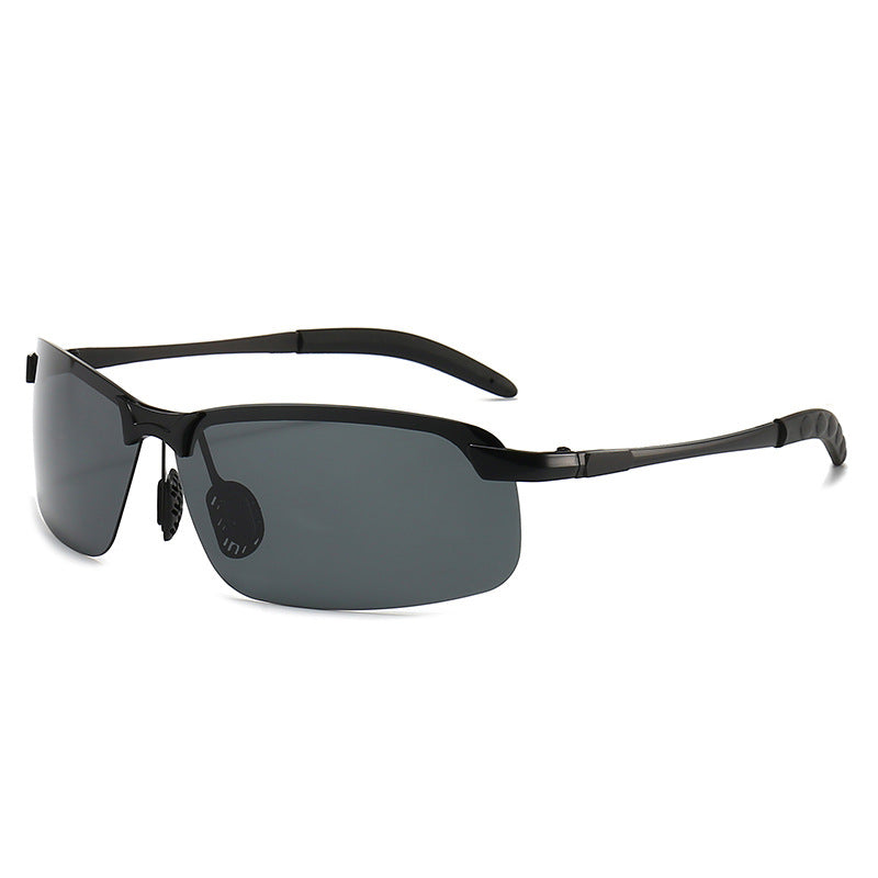 Herren sportliche Sonnenbrille mit flexiblem Rahmen Karnz