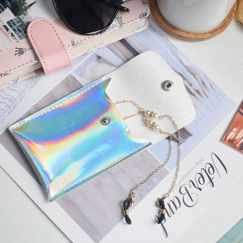 Stylische holographische Brillenetui Karnz