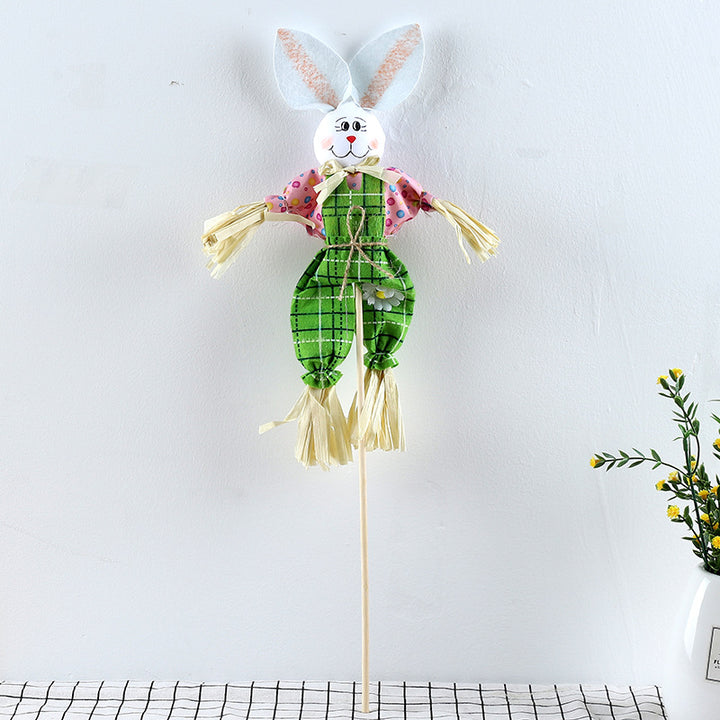 Dekorative Hasen Gartenfigur