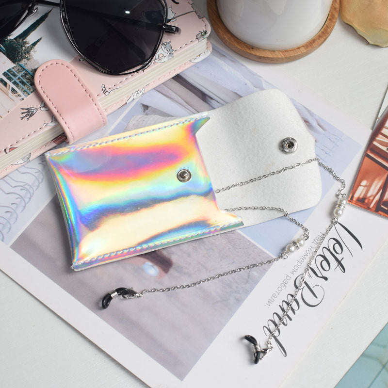 Stylische holographische Brillenetui Karnz