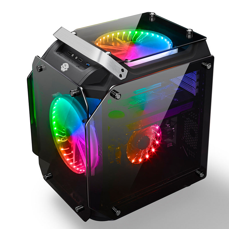 Beleuchteter Gaming-PC-Turm Karnz