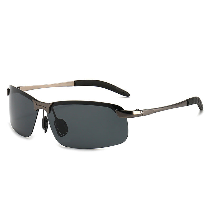 Herren sportliche Sonnenbrille mit flexiblem Rahmen Karnz