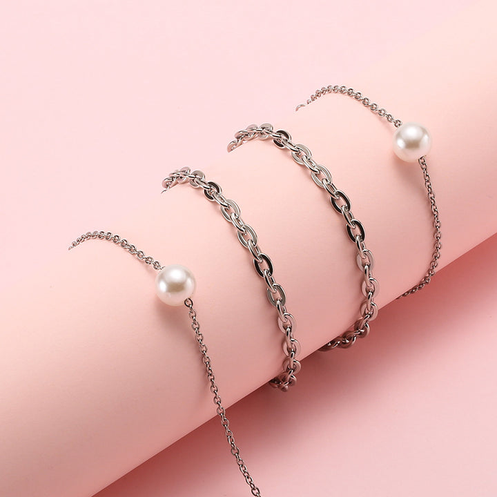Perlenakzentuierte Brillenband Karnz