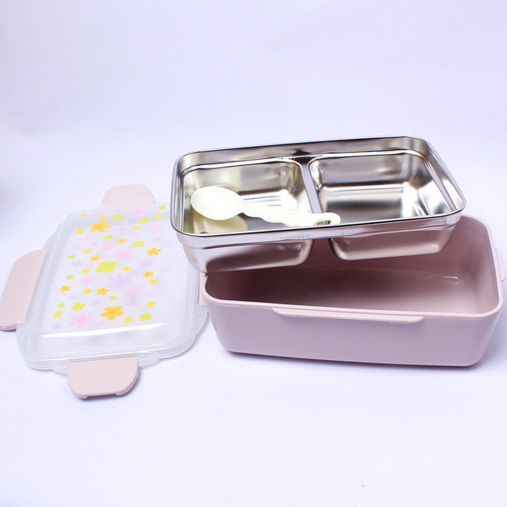 Blumenmuster BPA-freies Meal Prep Behälter Set