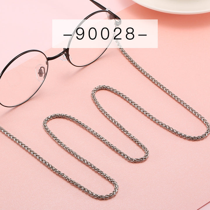 Premium Edelstahl Brillenband Karnz