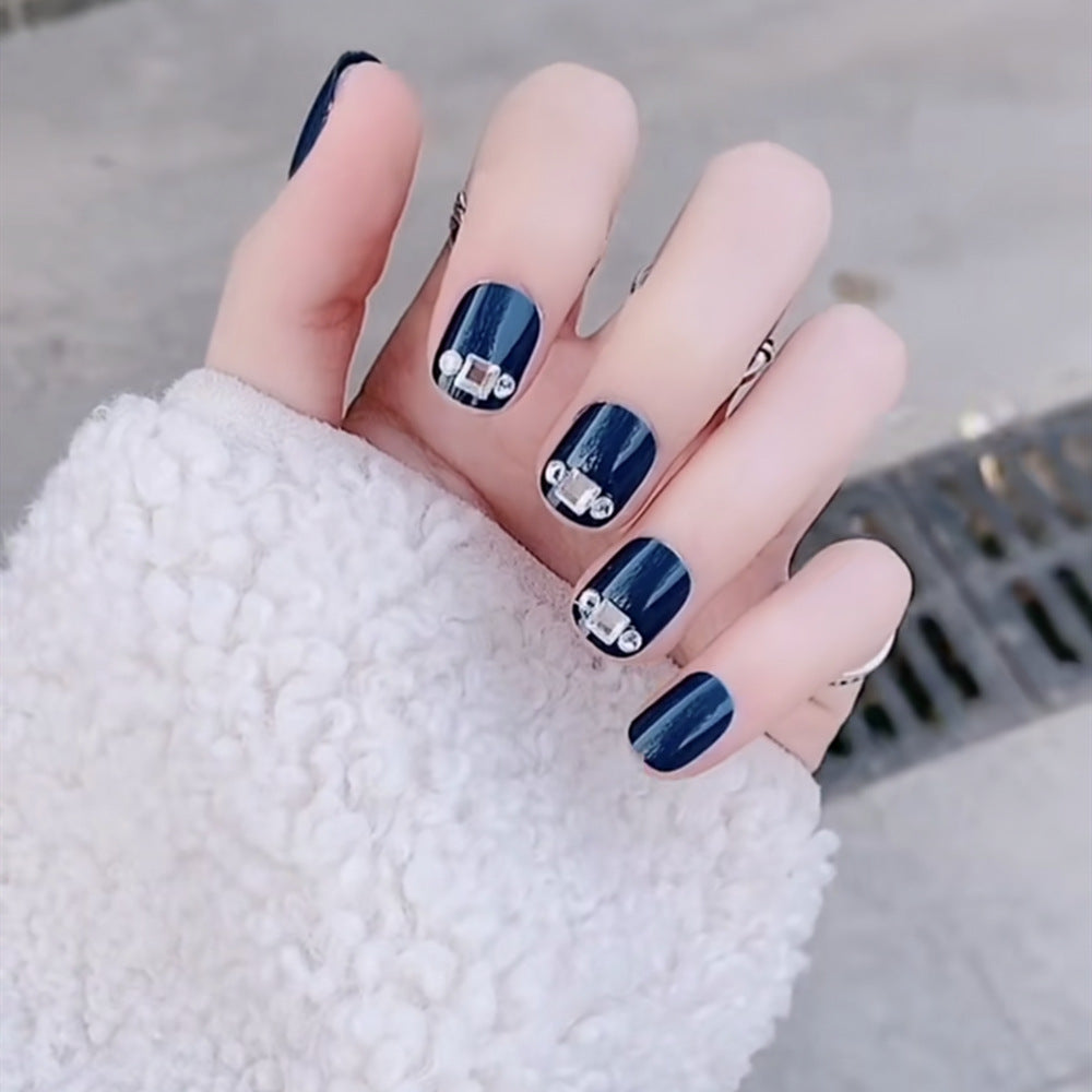 Glitzerndes Glamour Press-On Nagelset