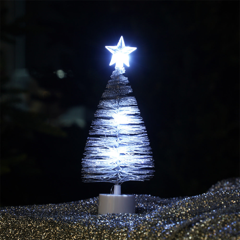 Beleuchteter Weihnachtsbaum-Spitzenstern, 15 cm oder 20 cm
