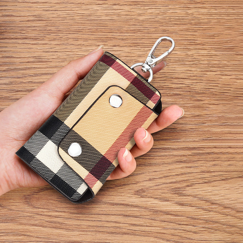 Modische Karomuster Geldbörse Karnz