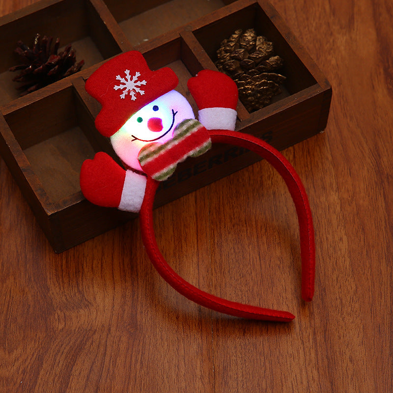 Festliche Weihnachtsmann Haarreifen Karnz