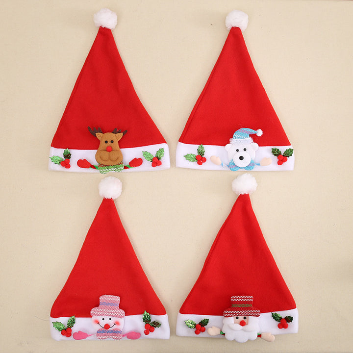 Festliche Weihnachtsmütze mit Schneemannmotiv Karnz