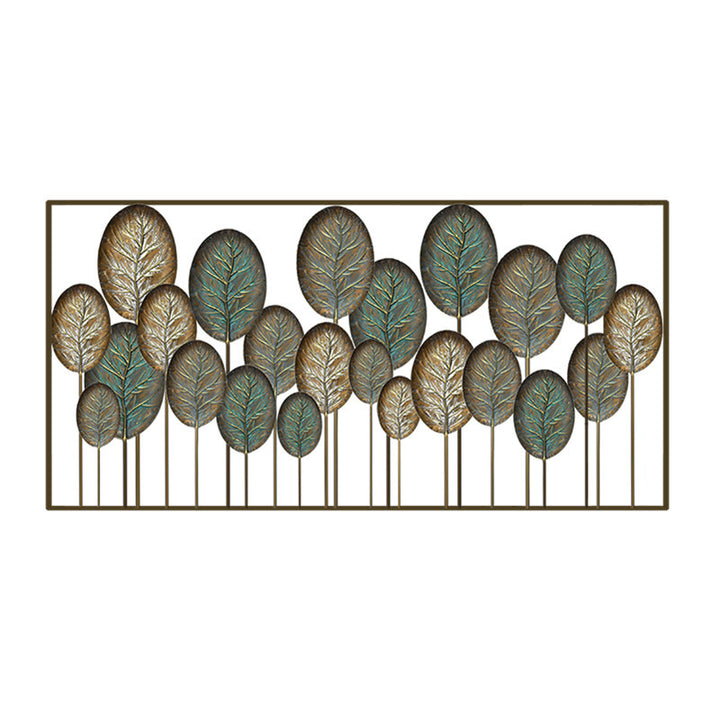 Dekoratives Metallblatt-Wandkunstpanel Karnz