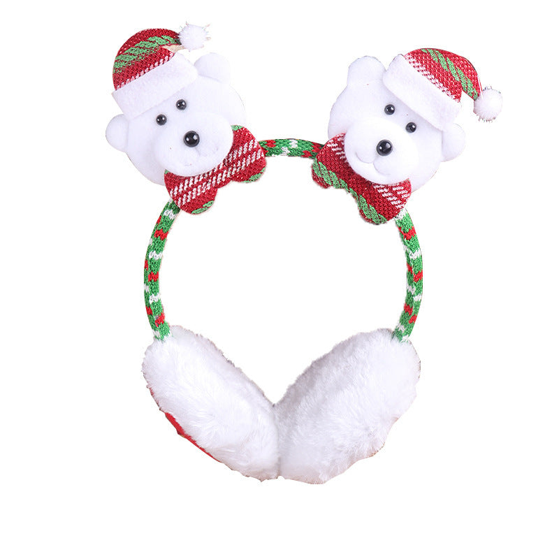 Festlicher Weihnachts-Haarreif mit Rentier-Motiv Karnz