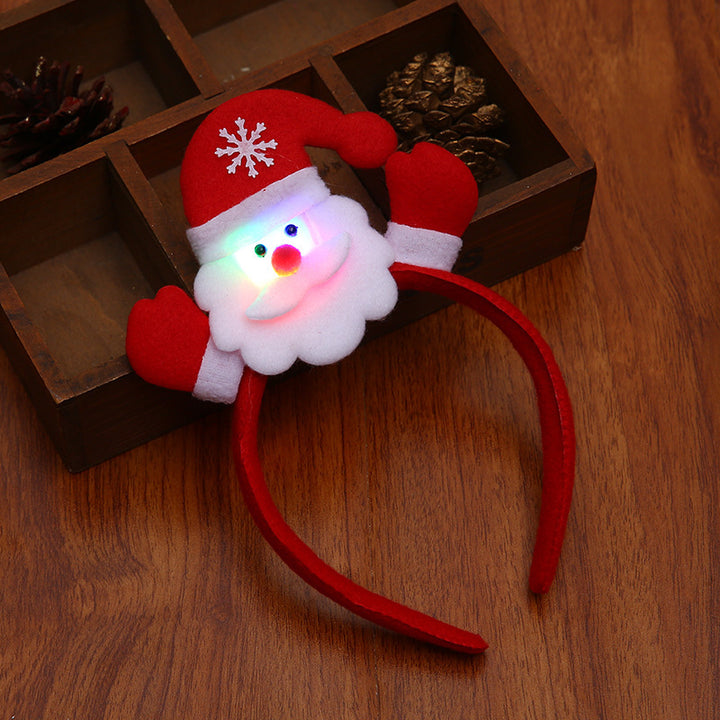 Festliche Weihnachtsmann Haarreifen Karnz