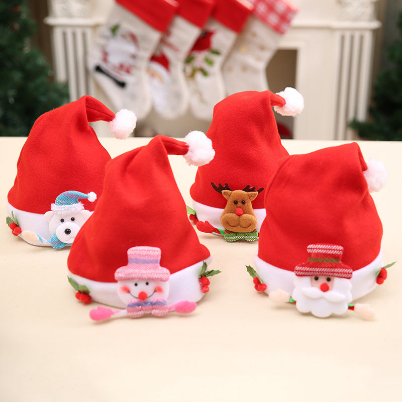 Festliche Weihnachtsmütze mit Schneemannmotiv Karnz