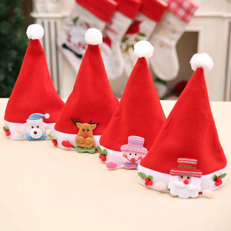 Festliche Weihnachtsmütze mit Schneemannmotiv Karnz