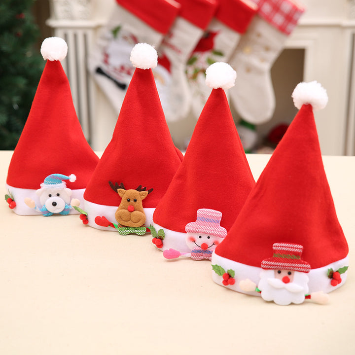 Festliche Weihnachtsmütze mit Schneemannmotiv Karnz
