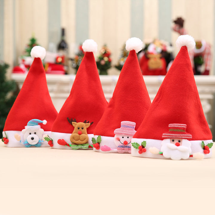 Festliche Weihnachtsmütze mit Schneemannmotiv Karnz