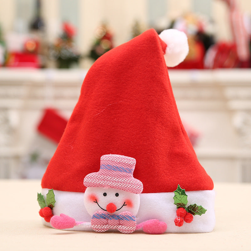 Festliche Weihnachtsmütze mit Schneemannmotiv Karnz