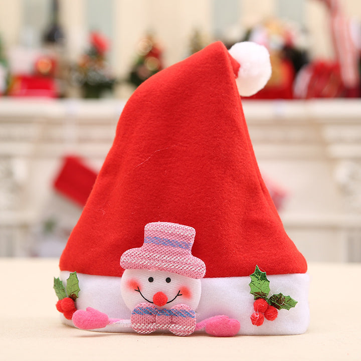 Festliche Weihnachtsmütze mit Schneemannmotiv Karnz