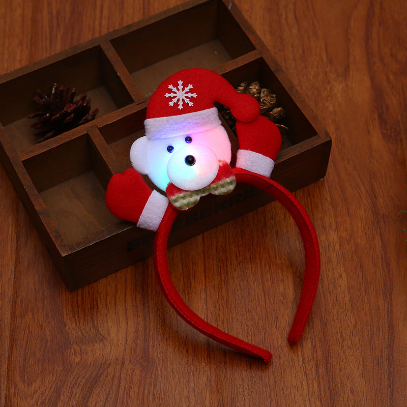 Festliche Weihnachtsmann Haarreifen Karnz