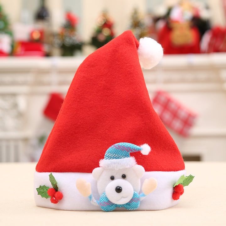 Festliche Weihnachtsmütze mit Schneemannmotiv Karnz