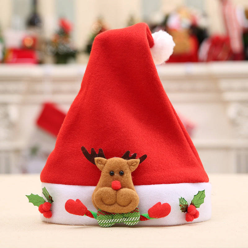 Festliche Weihnachtsmütze mit Schneemannmotiv Karnz