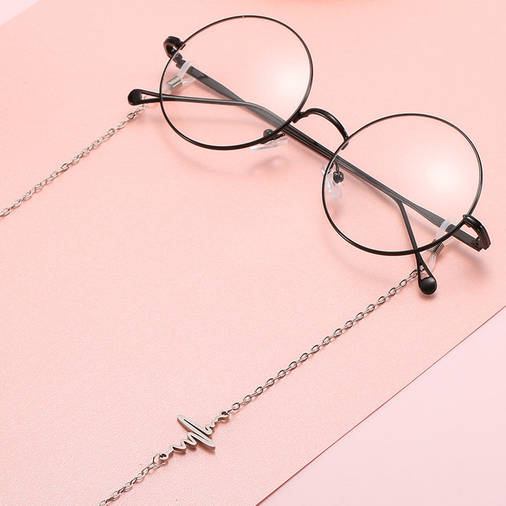 Moderner minimalistischer Ketten-Brillenhalter Karnz