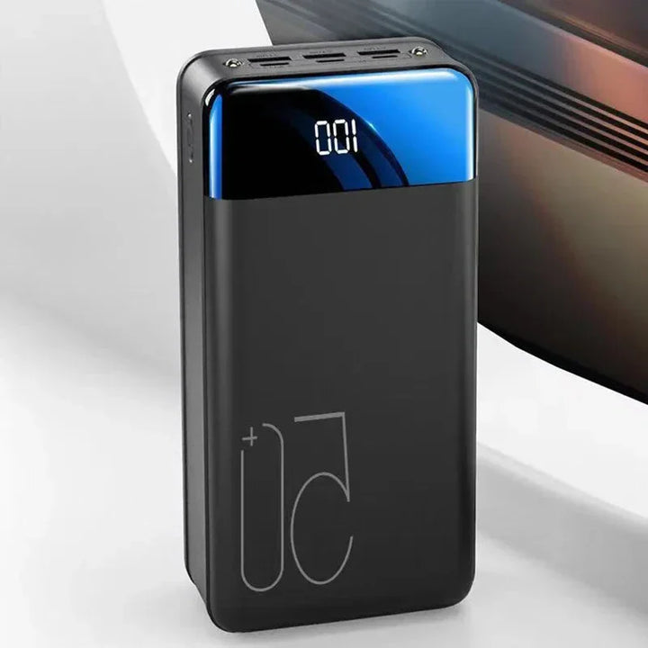 Karnz | 50000mAh große Kapazität Powerbank Mobiltelefon Super Schnelles Laden Mobiles Stromtablett Mobiler Computer Externer Stromversorgung