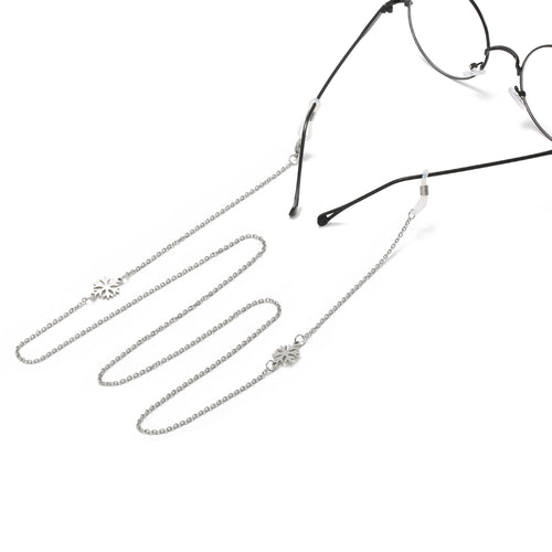 Elegante Edelstahl Brille Kette Karnz