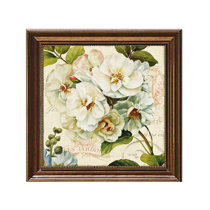 Eingerahmtes Vintage Landschaft Kunstwerk