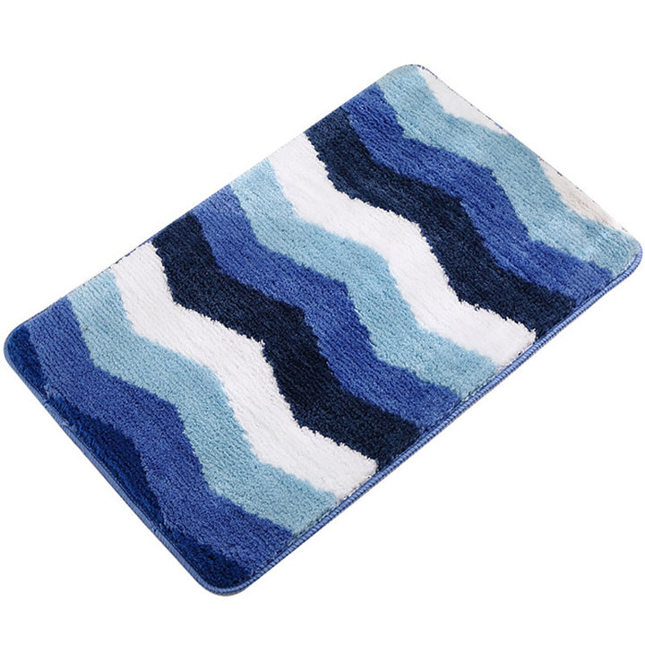 Plüsch Chevron Badematte