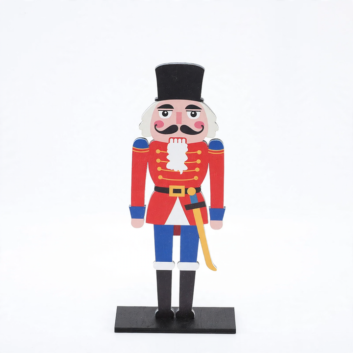 Dekorative Nussknacker-Holzfigur