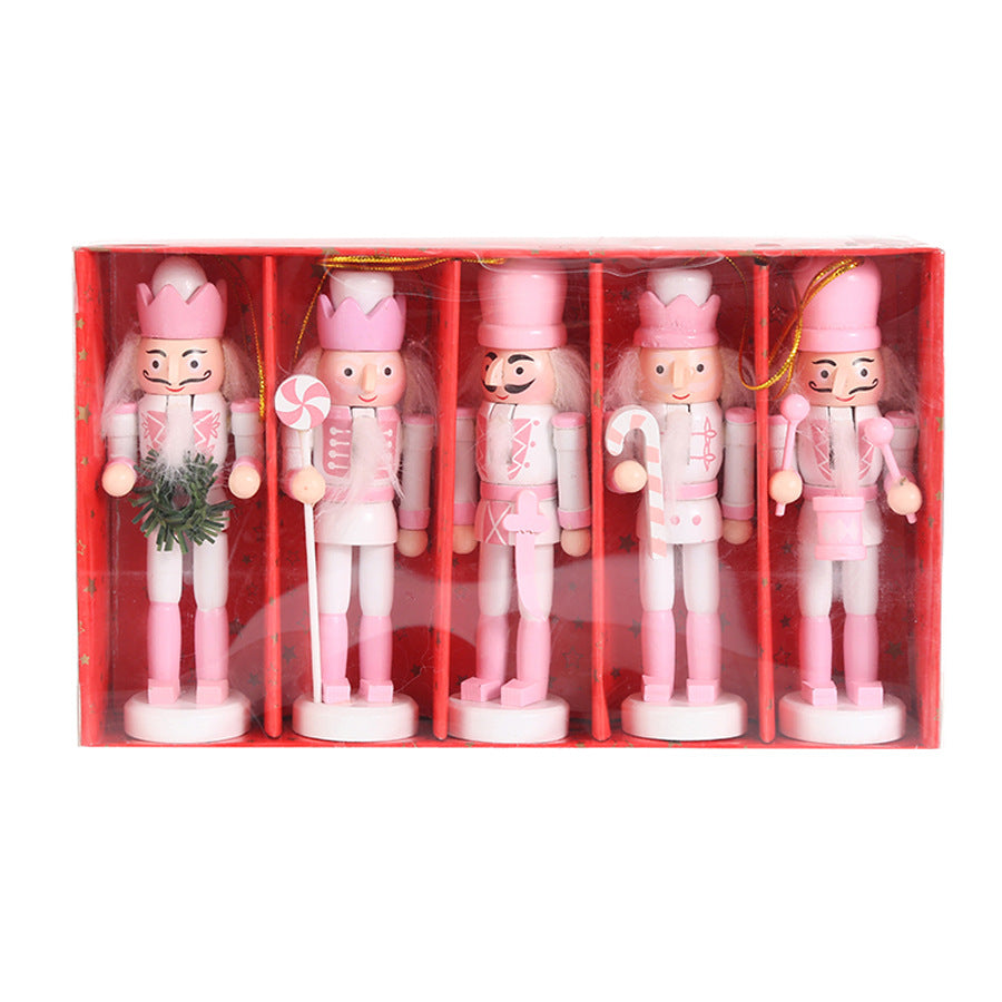 Nussknacker-Anhänger aus Holz, 12 cm