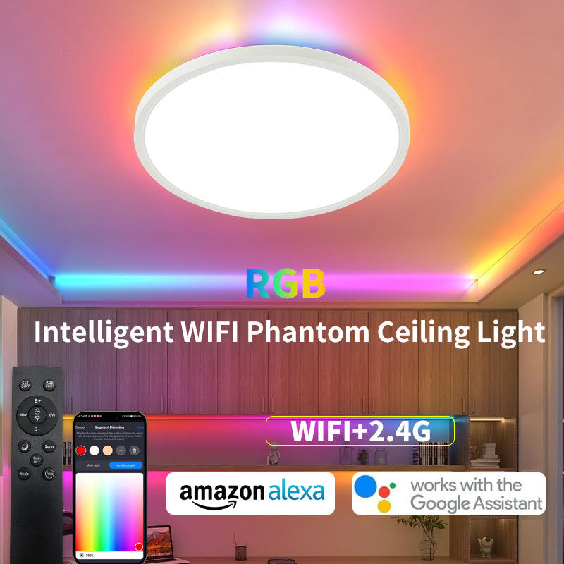 LED-Deckenleuchte FXD-0618 mit Fernbedienung