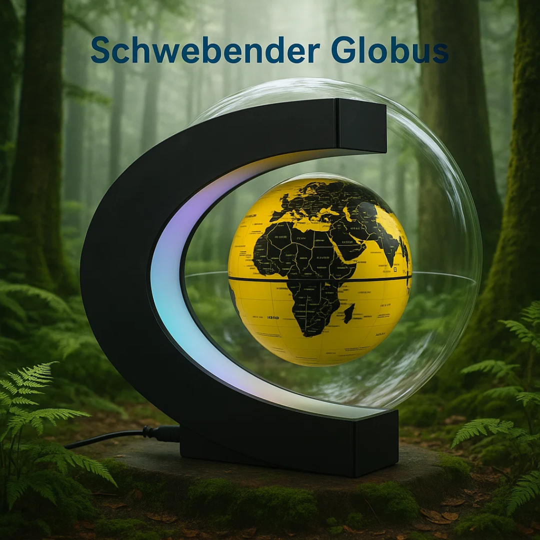 AstroGlobe LED-Weltkugel – Schwebende Globuslampe mit Magnetaufhängung