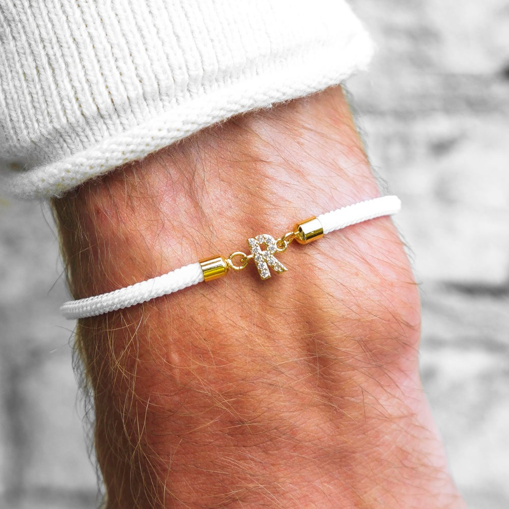 Karnz | Verstellbare Buchstabenarmbänder